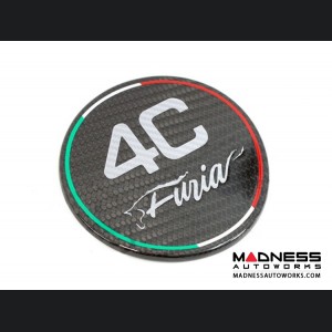 Alfa Romeo 4C Carbon Fiber Fuel Door - Furia